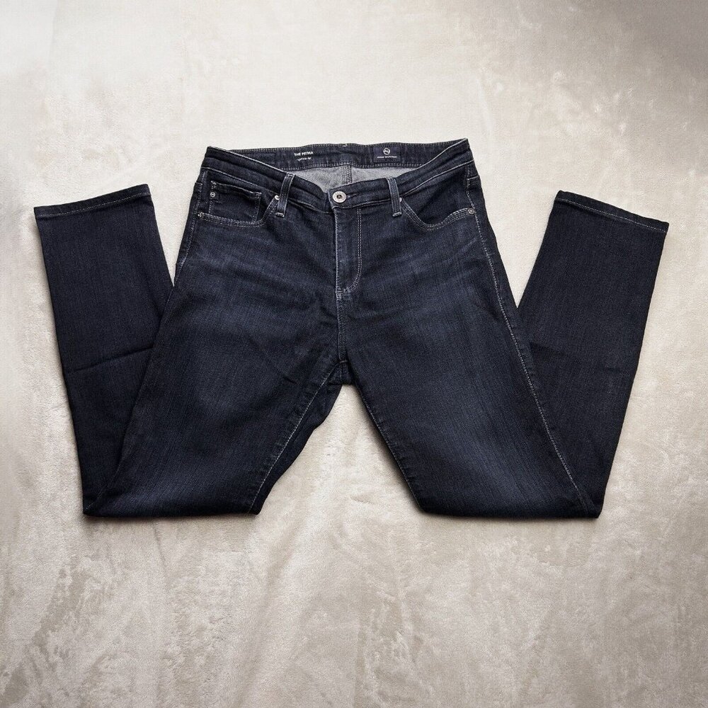 Adriano Goldschmied Women’s 28 R 28x26 Skinny Jeans The Prima Cigarette Dark